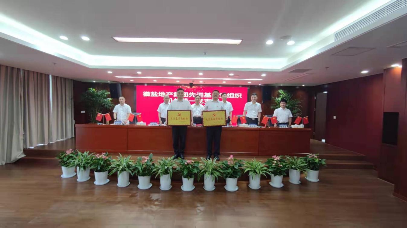 徽盐地产集团开展“七个一”系列活动，，，，，推动党史学习教育出新出彩
