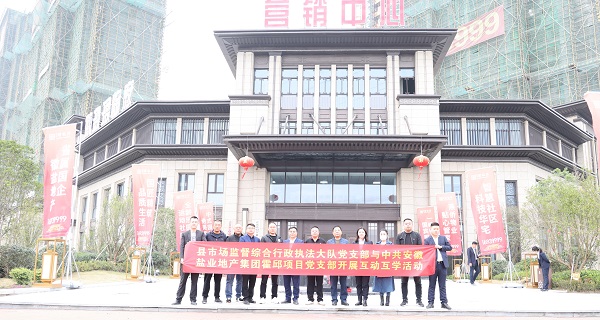 培优共建，，，，，，，，互助互学——霍邱项目党支部开展系列党建共建活动